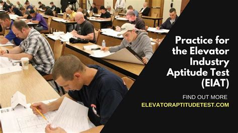 The Elevator Aptitude Test is composed of three sections (1) reading comprehension, (2) mechanical comprehension, and (3) arithmetic computation. . Elevator aptitude test pdf